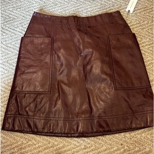 NWT Maroon Skirt from Anthropology